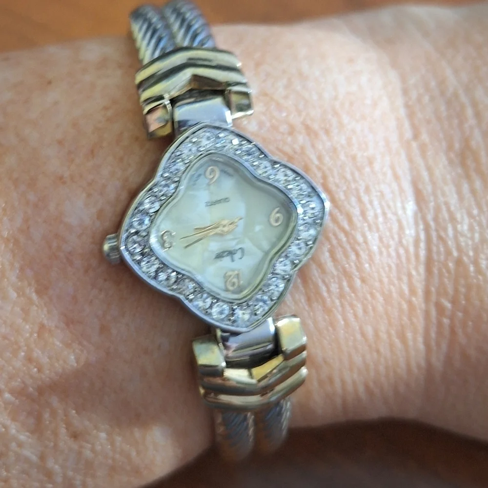 Collezio Abalone Cuff Watch